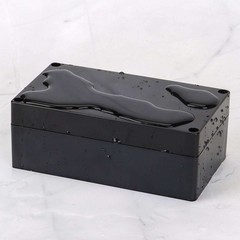 Waterproof Black Plastic Project Enclosure DIY Electrical Junction Box Dustproof