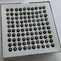 Box of 100 A1G Neon Lamps Advanced Micro Lites AML Midget Flanged T-2 NOS NIB