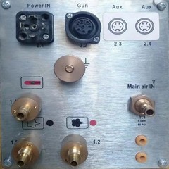 Electrostatic Powder Coating Control Box+Flex 2 Spray Gun Select GM03 Flex B