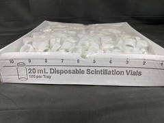 LABORATORY 20mL Scintillation Vial Caps Foil Lined 22-400 Thread (500/cs)