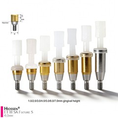 Locator Overdenture Retention Abutment fits Hiossen ET Implant ZEST Male Inserts