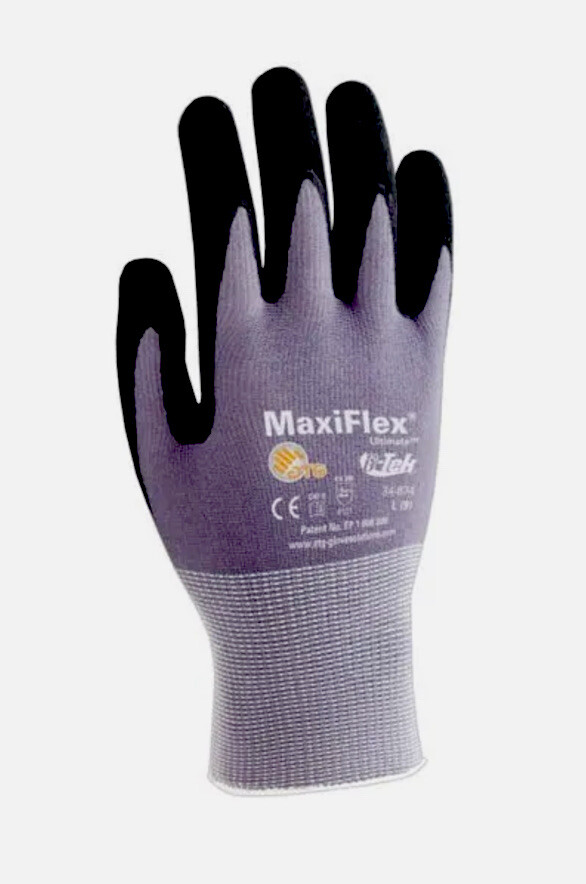 1 PR 34-874 MaxiFlex ATG Ultimate Nitrile Micro Nitrate Coated XL PIP