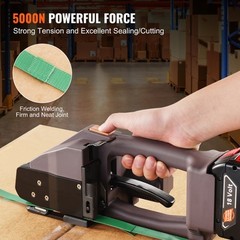 VEVOR Automatic Electric Strapping Machine Tool for PP/PET 0.39″-0.75″ Straps