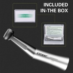 AZDENT Dental Slow Speed Contra Angle Handpiece 1.6mm Friction Grip Push Button