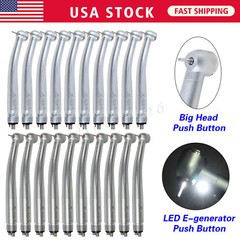 10* Yabangbang Dental (LED E-generator) High Speed Handpiece 2/4 holes For KaV