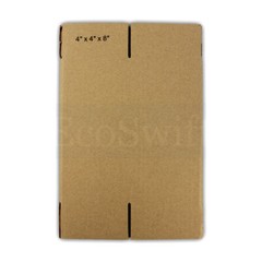 1-200 4x4x8 “EcoSwift” Cardboard Packing Mailing Shipping Corrugated Box Cartons