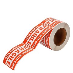 2 Rolls 3″x5″ Fragile Stickers Handle With Care Warning Mailing Shipping Labels