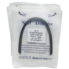 Dental Orthodontic Super Elastic Niti Round/Rectangular Arcos Arch Wires Ovoid