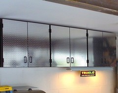 Diamond Plate Classic Sign Vinyl, 24″x 10 Feet, Sticky Flat Plastic, Ships Free