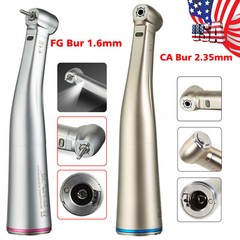 Dental 1:5 1:1 Fiber Optic LED Contra Angle Electric Handpiece Fit KaVo NSK COXO
