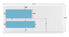 #9 Double Window Flip & Seal Security Envelopes – Security Tinted (30109)