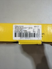 Bussmann Fusetron Copper Fuse FRS-R-80 80A 600VAC Lot of 5 New In Box Fast Ship!