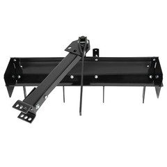 38″ Tow Behind Box Scraper Blade For universal Lawn Tractor & Adjustable Grip