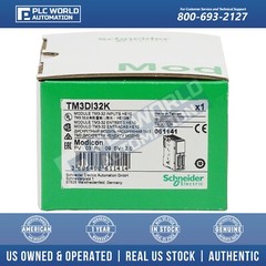 Schneider TM3DI32K Modicon TM3-32 Discrete Input, 24 VDC, 32 Inputs, Brand New