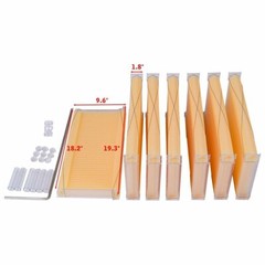 Auto Bee Hives Super Bee Box Beekeeping Hives + 7 Bee Hive Frames Bee Frames New