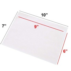 100-4000 Clear Packing List Envelopes 6×9 Invoice Slip Label Pouch Self Adhesive