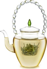 Emerald Teapot – Special Edition Elegant Petite Borosilicate Glass Teapot