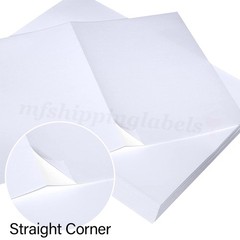 8.5×5.5 Half Sheet Shipping Labels Self Adhesive Sticker Laser & Inkjet Printers