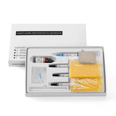 Dental Light Cure Orthodontic Bonding Bracket Light Cure Adhesive Kit