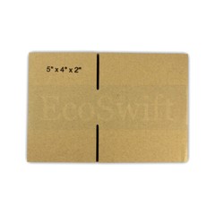 1-200 5x4x2 “EcoSwift” Cardboard Packing Mailing Shipping Corrugated Box Cartons