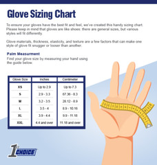 1st Choice Black Nitrile Disposable Exam Gloves 3 Mil, Latex and Powder-Free,