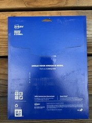 New Avery 6540 Metallic Gold Border Labels 1″ x 2 5/8″ 10 Sheets 300 Labels
