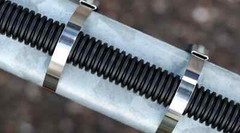 INDUSTRIAL GRADE 400lb (12MM) Stainless Steel Metal Zip Ties Heavy Duty Cable