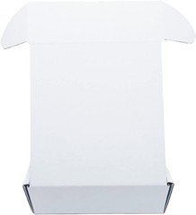 6x6x2 Inch White Corrugated Shipping Boxes, 50 Pack Recyclable Mailers