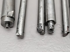 MISC. LOT EVEREDE BORING BARS 7/16″x 6″, 3/8″x 6″, 1/4″x 3-1/4″, 5/16×5-1/2, 9pc