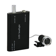Rechargeable LED Head Light for Dental Surgery 30000 Lux Lightweight Portable