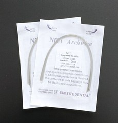 Dental Orthodontic Super Elastic Wire Niti Round/Rectangular Arch Wires Ovoid
