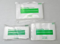 300 Zippit Bags 4Mil Thick Assortment 3 Sizes 4×8 6×6 6×9 Heavy Duty Bags 100 @