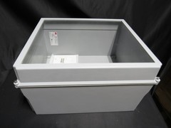 Hoffman A181610CHSCFGW Continuous Hinge Window Cover Enclosure 4X 18x16x10 [CTD]