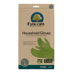 Ambidextrous Large Latex Gloves – Comfortable for Cleaning, Dishwashing & More