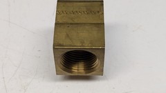 NOS Aeroquip 3/4” x 3/4” FNPT Brass 90° Female Elbow Pipe Fitting, 3500×12