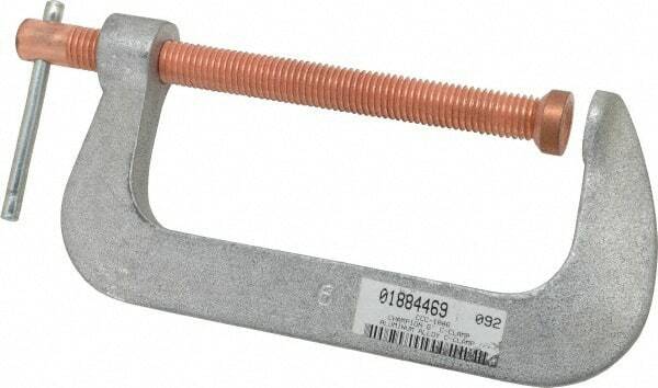 Made in USA Light-Duty 6″ Max Opening, 2-3/4″ Throat Depth, Aluminum Alloy St…