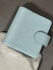 Print Pression Pocket Size Textured Blue & Pink Rings Planner Organizer NEW!!!