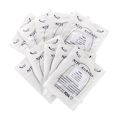 Dental Orthodontic TMA Beta Arch Wire Ti-Mo Alloy Round Ovoid/Natural 012-020