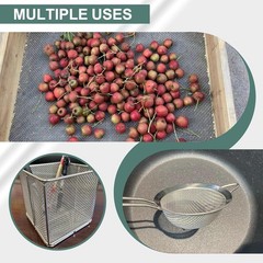 304 Stainless Steel Wire Mesh Screen,15.7 X 59 Inches, 1Mm Hole 20 Mesh, No Rust