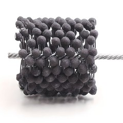3″ 240 Grit Flexible Cylinder Ball Hone Engine Brake Hone Brush Silicon Carbide