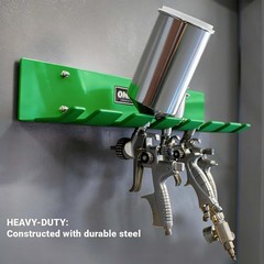 LAUCO Omni Tool Multiple Paint Spray Gun Holder, Paint Gun Holder – Holds 7 Guns