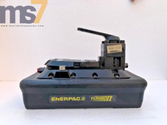 ENERPAC PAMG1405N TURBO 2 AIR DRIVEN HYDRAULIC FOOT PUMP W/4-WAY VALVE 700 BAR