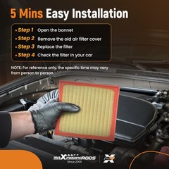 Engine Air Filter for Acura RDX 2.0L 2019-2025 XA11792 A31440 WA10907 CA12605