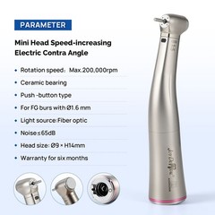 NSK Style Dental 1:1/1:5/16:1 Fiber Optic LED Contra Angle E-type Handpiece
