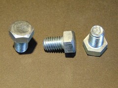 M8 X 12 JIS 1180 HEX CAP SCREW BOLT, BOX OF 100pcs, 12mm WRENCH SIZE, CLASS 4.6