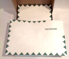 Box of 100 Survivor R1670 Tyvek USPS First Class Mailers 10″ x 15″ White NEW