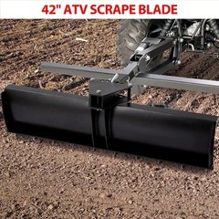 ATV/UTV Scrape Blade Implement 42″ Tow Behind Box Scraper 2″ Inside Imple Lift