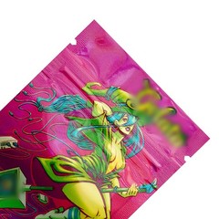 20 Styles Assorted Mix 100 PCS 1G Mylar Bags Holographic Resealable Foil Pouches