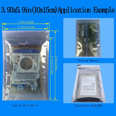 Anti Static Bags,Esd Bags,30Pcs Mixed Sizes Antistatic Resealable Bag for 3.5 Ha