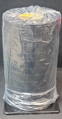 3M 8663HS Polyurethane Protective Tape 12″x36yd Matte Black Skip Slit 18 mil 700